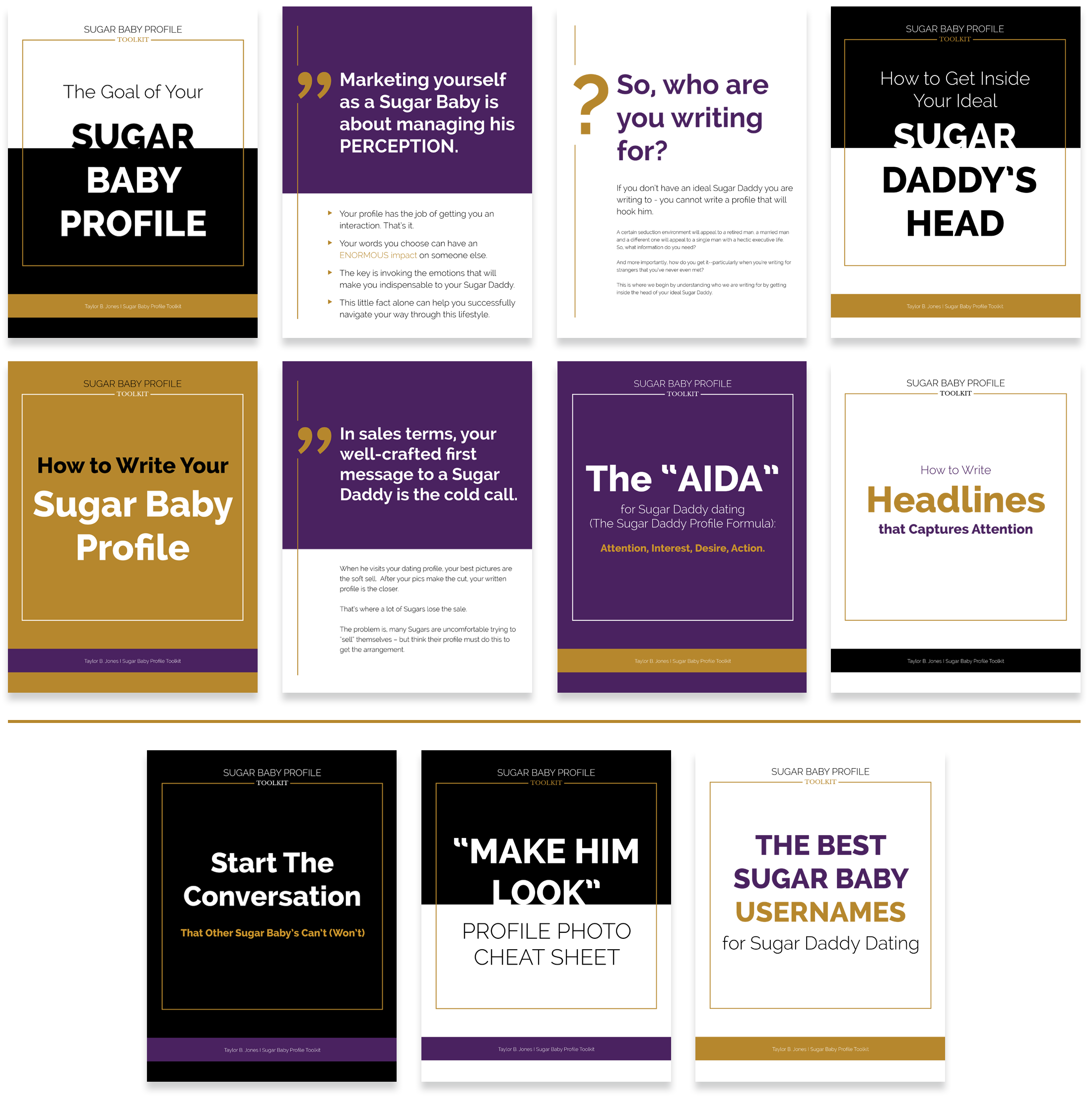 This Comprehensive Sugar Baby Profile Toolkit Includes This Comprehensive Sugar Baby Profile Toolkit Includes